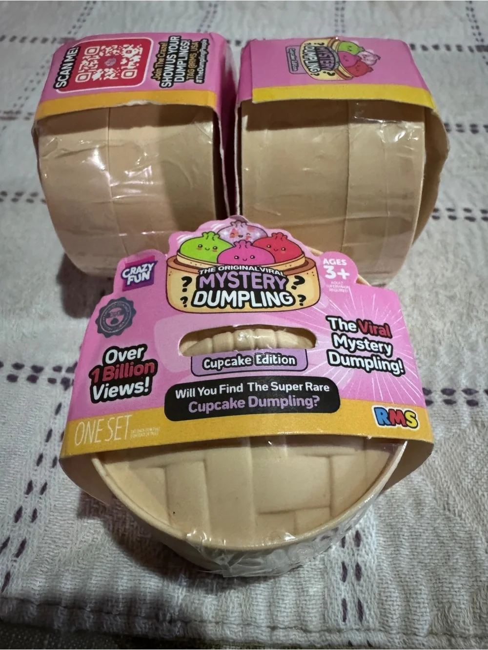 Mystery Mini Dumpling Cupcake Edition
